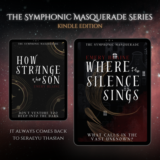Wild Door Publishing Releases Kindle Edition of The Symphonic Masquerade Series by Emery Blaine
