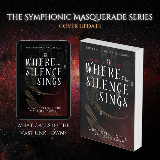 Wild Door Publishing Revamps Covers for The Symphonic Masquerade Series by Emery Blaine